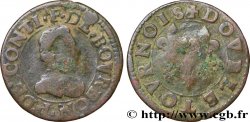 PRINCIPAUTY OF CHATEAU-REGNAULT - FRANCOIS OF BOURBON-CONTI Double tournois, type 18
