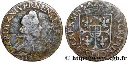 ARDENNES - PRINCIPAUTY OF ARCHES-CHARLEVILLE - CHARLES I OF GONZAGUE Liard, type 3
