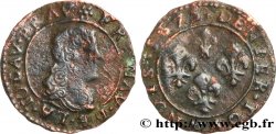 PRINCIPAUTY OF ORANGE - FREDERIC MAURICE II OF LA TOUR-D AUVERGNE Denier tournois, type 9 F/VF