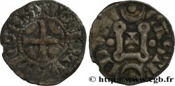 CHÂTEAUDUN - VICOMTÉ DE CHÂTEAUDUN - ROBERT DE DREUX Denier tournois XF/VF