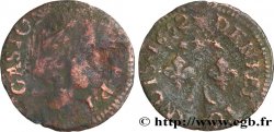 DOMBES - PRINCIPAUTÉ DE DOMBES - GASTON D ORLÉANS Denier tournois, type 13