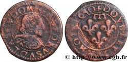 DOMBES - PRINCIPAUTÉ DE DOMBES - GASTON D ORLÉANS Double tournois, type 14