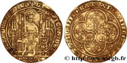 FLANDERS - COUNTY OF FLANDERS - LOUIS OF MALE Chaise d or au lion