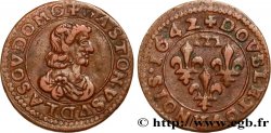 DOMBES - PRINCIPAUTÉ DE DOMBES - GASTON D ORLÉANS Double tournois, type 16