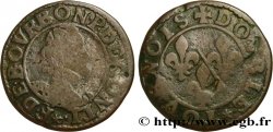 PRINCIPAUTÉ DE CHÂTEAU-REGNAULT - FRANÇOIS DE BOURBON-CONTI Double tournois, type 14, buste A