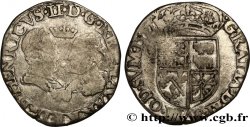 ROYAUME DE NAVARRE ET SEIGNEURIE DE BÉARN - HENRI III DE NAVARRE, II DE BÉARN ET MARGUERITE DE VALOIS Teston