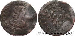 PRINCIPAUTY OF DOMBES - GASTON OF ORLEANS Double tournois, type 16