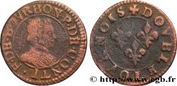 PRINCIPAUTÉ DE CHÂTEAU-REGNAULT - FRANÇOIS DE BOURBON-CONTI Double tournois, type 18