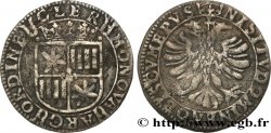 ARDENNES - PRINCIPAUTY OF CHATEAU-REGNAULT - LOUISE-MARGUERITE OF LORRAINE Pièce de quatre sols (quatre patards)