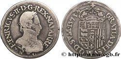 NAVARRE-BEARN - HENRY III Teston