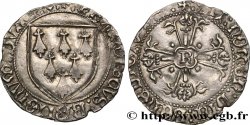 BRETAGNE - DUCHÉ DE BRETAGNE - FRANÇOIS II Gros à l écu XF/AU