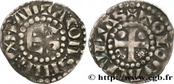 LANGUEDOC - COUNTY OF TOULOUSE - ALPHONSE OF POITIERS Denier mansois XF