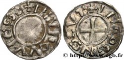 LANGRES - ÉVÊCHE DE LANGRES - ANONYMES. Immobilisation au nom de Louis IV d Outremer Denier AU