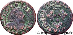DOMBES - PRINCIPAUTÉ DE DOMBES - GASTON D ORLÉANS Double tournois, type 14