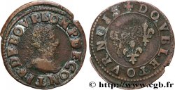 PRINCIPAUTY OF CHATEAU-REGNAULT - FRANCOIS OF BOURBON-CONTI Double tournois, type 18