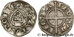 PROVENCE - COMTÉ DE PROVENCE - ALPHONSE Ier D ARAGON ET RAYMOND DE BOLLÈNE, archevêque d Arles Denier à la mitre