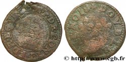 PRINCIPAUTÉ DE CHÂTEAU-REGNAULT - FRANÇOIS DE BOURBON-CONTI Double tournois, type 18