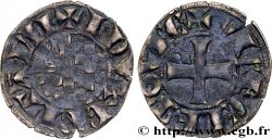 LIMOUSIN - VICOMTÉ DE LIMOGES - JEAN III DE BRETAGNE ET ISABELLE DE CASTILLE Denier XF