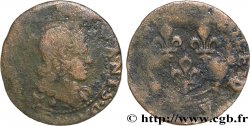 ARDENNES - PRINCIPAUTÉ SOUVERAINE D ARCHES-CHARLEVILLE - CHARLES II DE GONZAGUE Double tournois, légende à douze heures, 2e effigie