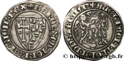 ITALY - NAPLES - CHARLES II OF ANJOU Salut d argent