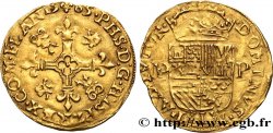 SPANISH NETHERLANDS - COUNTY OF FLANDERS - PHILIP II OF SPAIN Couronne d’or