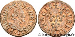 PRINCIPAUTÉ DE CHÂTEAU-REGNAULT - FRANÇOIS DE BOURBON-CONTI Double tournois, type 14, buste A
