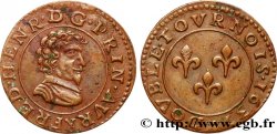 PRINCIPAUTY OF ORANGE - FREDERIC-HENRY OF NASSAU Double tournois, type 2