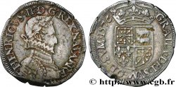 NAVARRE-BEARN - HENRY III Teston