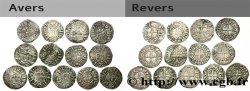 ORLÉANAIS - ÉVÊCHÉ D ORLÉANS ET AU NOM D HUGUES DE FRANCE Deniers (lot de 13) lot