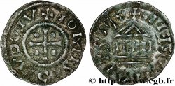 NORMANDY - DUCHY OF NORMANDY - LEWIS IV Denier à la légende chrétienne