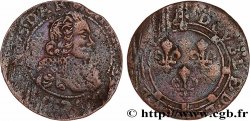 ARDENNES - PRINCIPAUTY OF ARCHES-CHARLEVILLE - CHARLES I OF GONZAGUE Double tournois, col fraisé