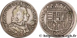 ITALIE ET LORRAINE - DUCHÉ DE LORRAINE - NICOLAS FRANÇOIS, EXIL À FLORENCE Teston
