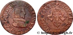 PRINCIPAUTY OF DOMBES - GASTON OF ORLEANS Double tournois, type 8