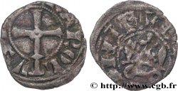 DUCHY OF BRITTANY - CHARLES OF BLOIS Denier VF/XF