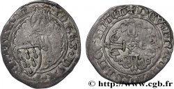 DUCHY OF BRITTANY - JEAN IV OF MONTFORT Demi-gros, 1er type VF/XF