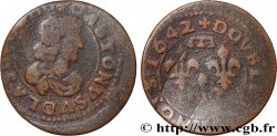 DOMBES - PRINCIPAUTÉ DE DOMBES - GASTON D ORLÉANS Double tournois, type 16