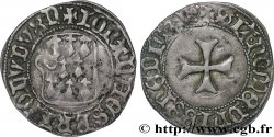 BRETAGNE - DUCHÉ DE BRETAGNE - JEAN V  Blanc à la targe XF