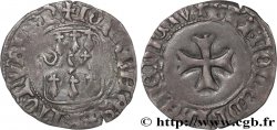 BRETAGNE - DUCHÉ DE BRETAGNE - JEAN V  Blanc à la targe XF