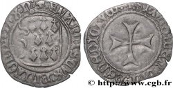 BRETAGNE - DUCHÉ DE BRETAGNE - FRANÇOIS IER ET FRANÇOIS II Blanc à la targe VF/XF