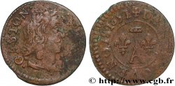 PRINCIPAUTY OF DOMBES - GASTON OF ORLEANS Denier tournois, type 6