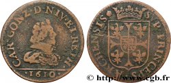 ARDENNES - PRINCIPAUTY OF ARCHES-CHARLEVILLE - CHARLES I OF GONZAGUE Liard, type 3A