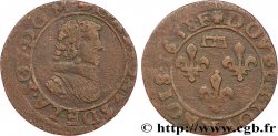 DOMBES - PRINCIPAUTÉ DE DOMBES - GASTON D ORLÉANS Double tournois, type 8