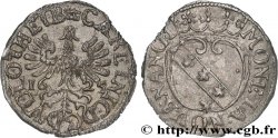 LORRAINE - DUCHÉ DE LORRAINE - CHARLES IV ET NICOLE Denier ou demi-gros