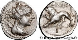 MASSALIA - MARSEILLE “Drachme légère” ou tétrobole, lion à gauche