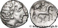 GALLIA - BITURIGES CUBI (Area of Bourges) Drachme aux deux croissants