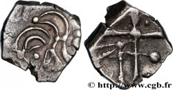 CADURQUES (région de Cahors) Drachme “à la tête triangulaire”, S. 120 TTB