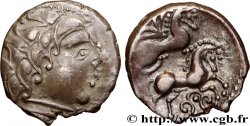 PICTONES / BITURIGES - MID-WESTERN, Unspecified Drachme aux deux chevaux - série A1