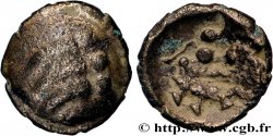 RÈMES (Région de Reims) Quart de statère “aux segments de cercles”, à l’esse