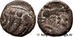 GALLIA BELGICA - REMI (Area of Reims) Quart de statère “aux segments de cercles”, cheval à gauche