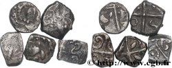 Gaule Lot de 5 drachmes à la croix